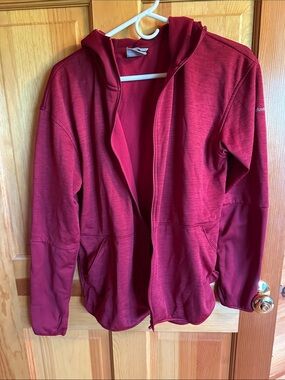 Columbia Women's Maroon Hooded lightweight